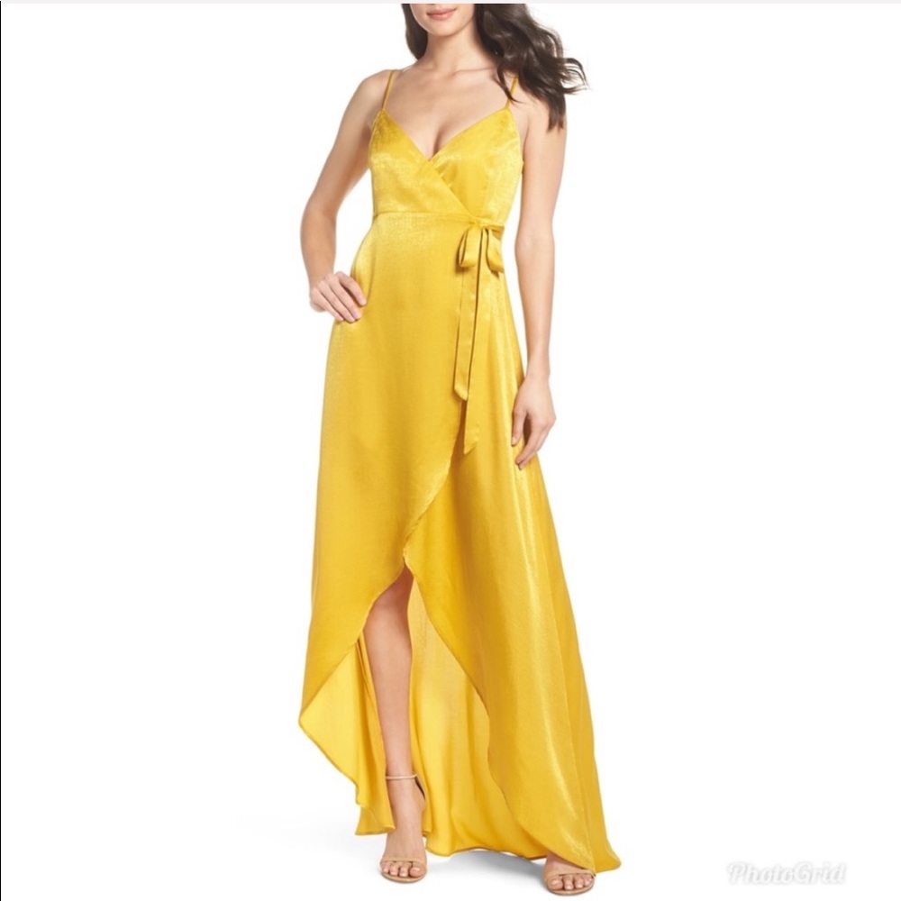Show me your mumu Mariah Wrap Maxi Dress